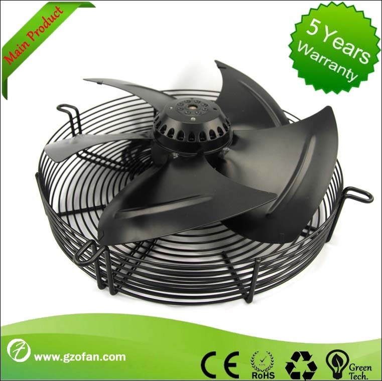380V Electric AC Axial Fan Manufacturer , Axial Flow Exhaust Fan With Sheet Steel Material