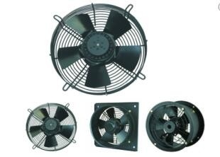 Industrial High Volume AC Axial Fan Blower / Silent Brushless Motor Fan