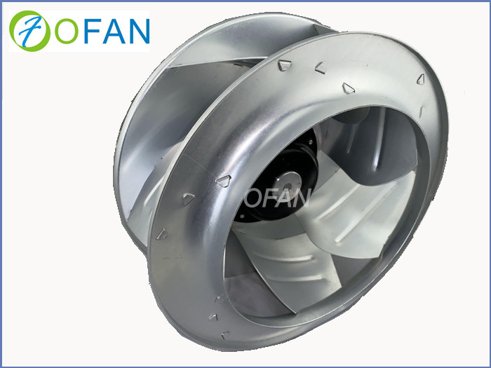 Hvac Industry EC Centrifugal Fans With Sheet Aluminium  400mm