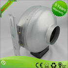8'' 220v EC Unique Waterproof IP67 Noiseless Radon Inline Duct Fan