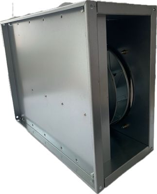 Rectangular Duct Fan Galvanized Sheet High Efficiency Ventilator For Central Asia HVAC