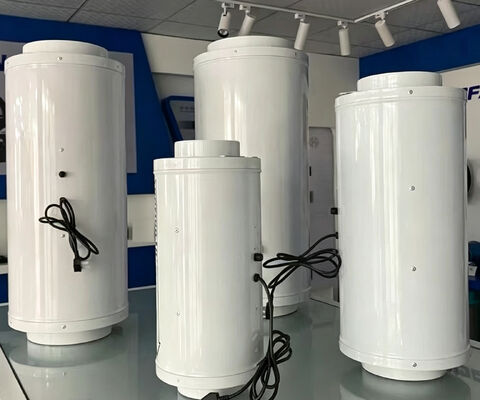 Variable‑Speed Silent EC Inline Tube Duct Fan For Hydroponic Grow Tent Ventilation
