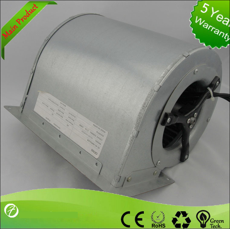 AC Double Inlet Industrial Centrifugal Fans / High Pressure Centrifugal Blower