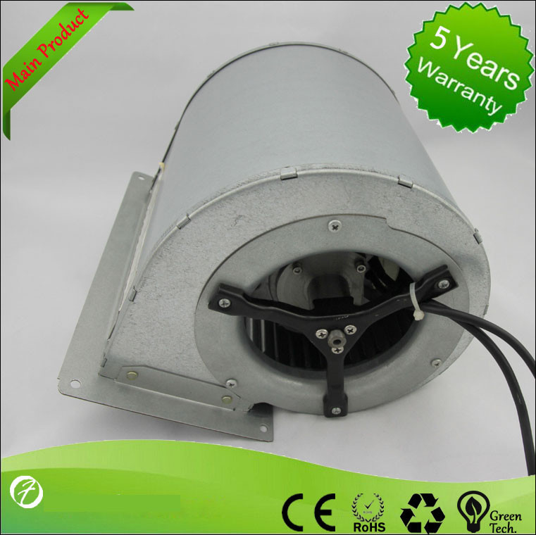 Ec Motor 48V DC Double Inlet Centrifugal Fans / Dust Extraction Fan