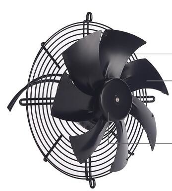 Explosion Proof EC Tube Axial Exhaust Fan With Brushless DC External Rotor Motor
