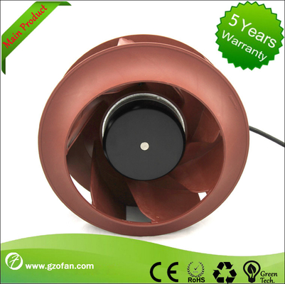 PA66 Dc Centrifugal Blower Curved Extractor Fan With  PWM Control
