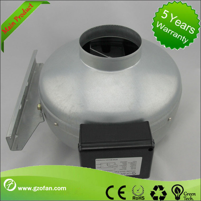 Corrosion Resistance Plastic Shell Variable Speed Duct Fan For Hydroponic Plants