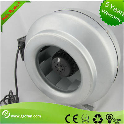 Professional Centrifugal Inline Fan With Plastic Shell 230V 150mm