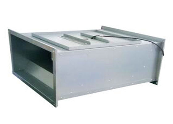 Rectangular Duct Fan Galvanized Steel Low Noise For Central Asia HVAC Ventilation