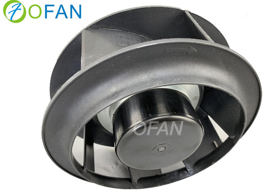 53W 133mm Centrifugal Backward Curved Fan With EC Motor